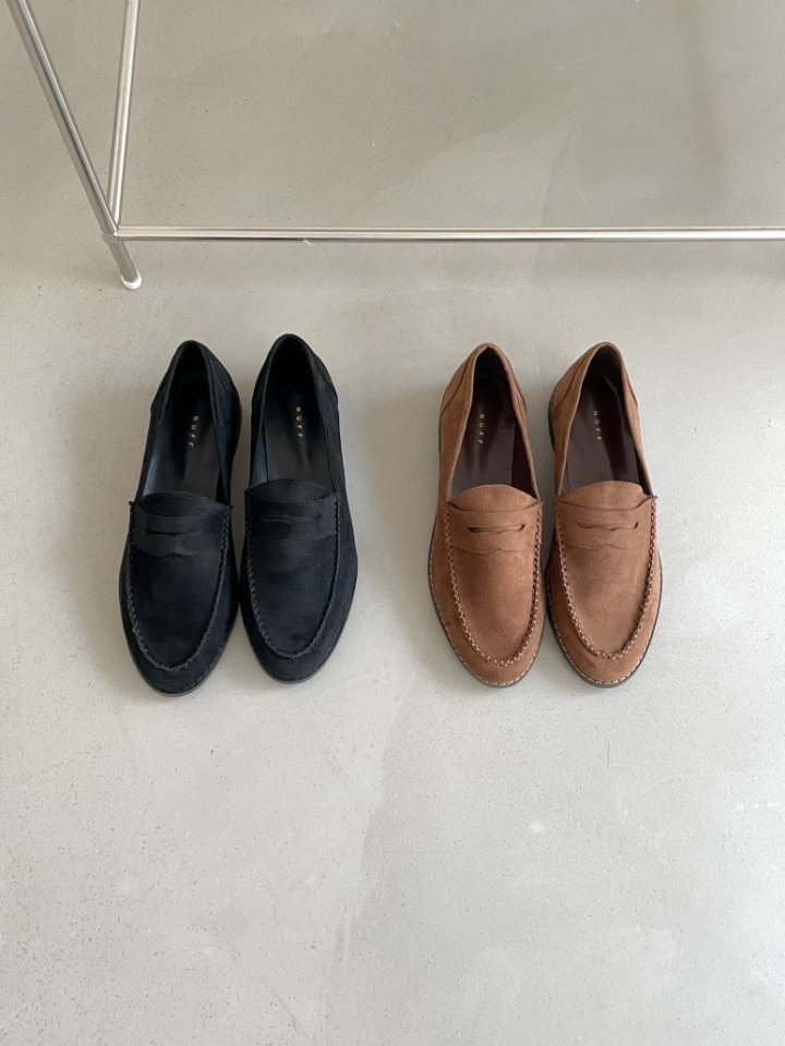 Vade - Korean Women Fashion - #womensfashion - PU Low Heel Loafers - 12