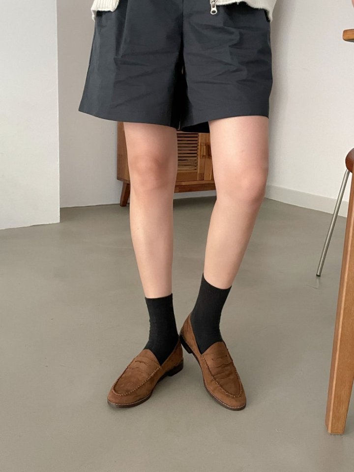 Vade - Korean Women Fashion - #womensfashion - PU Low Heel Loafers - 6