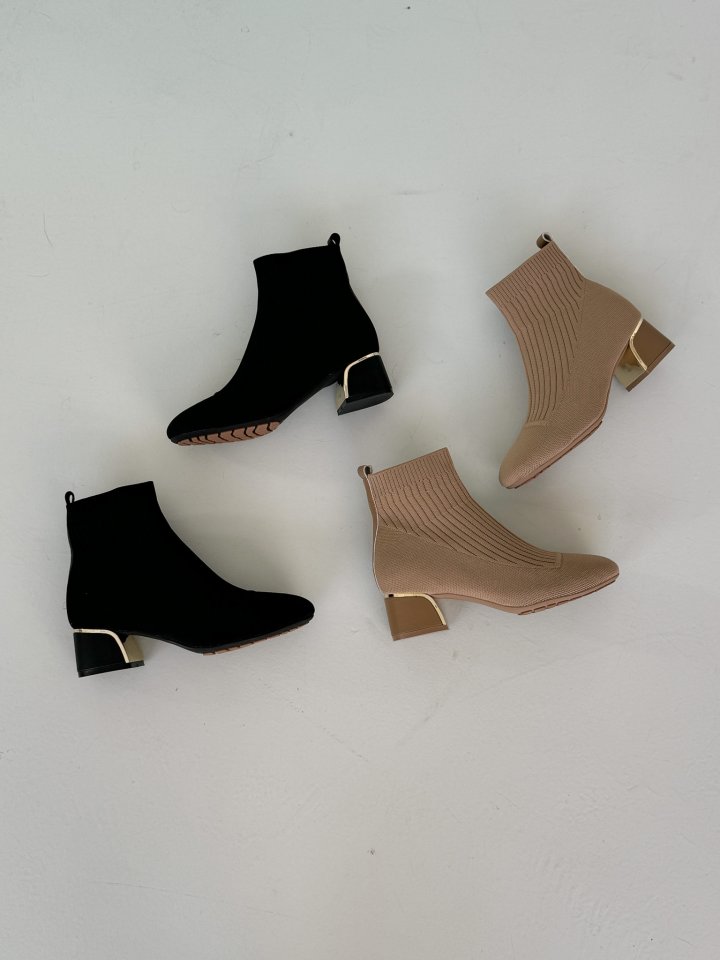 Vade - Korean Women Fashion - #womensfashion - Stretch Ankle Boots - 9