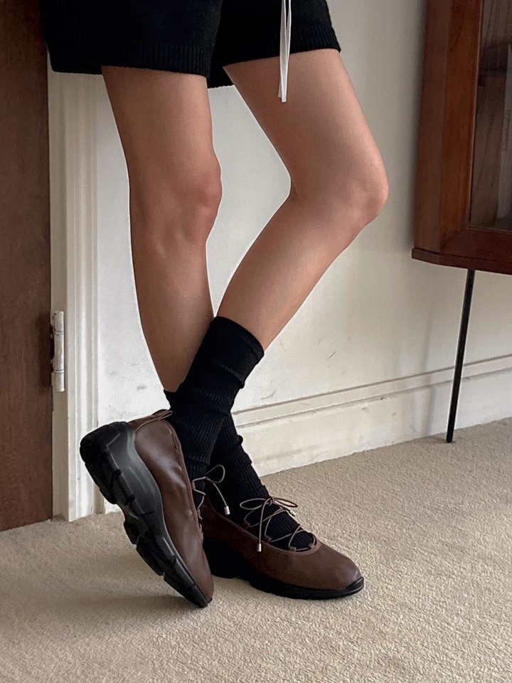 Vade - Korean Women Fashion - #womensfashion - Flat Platform Sneakers - 6