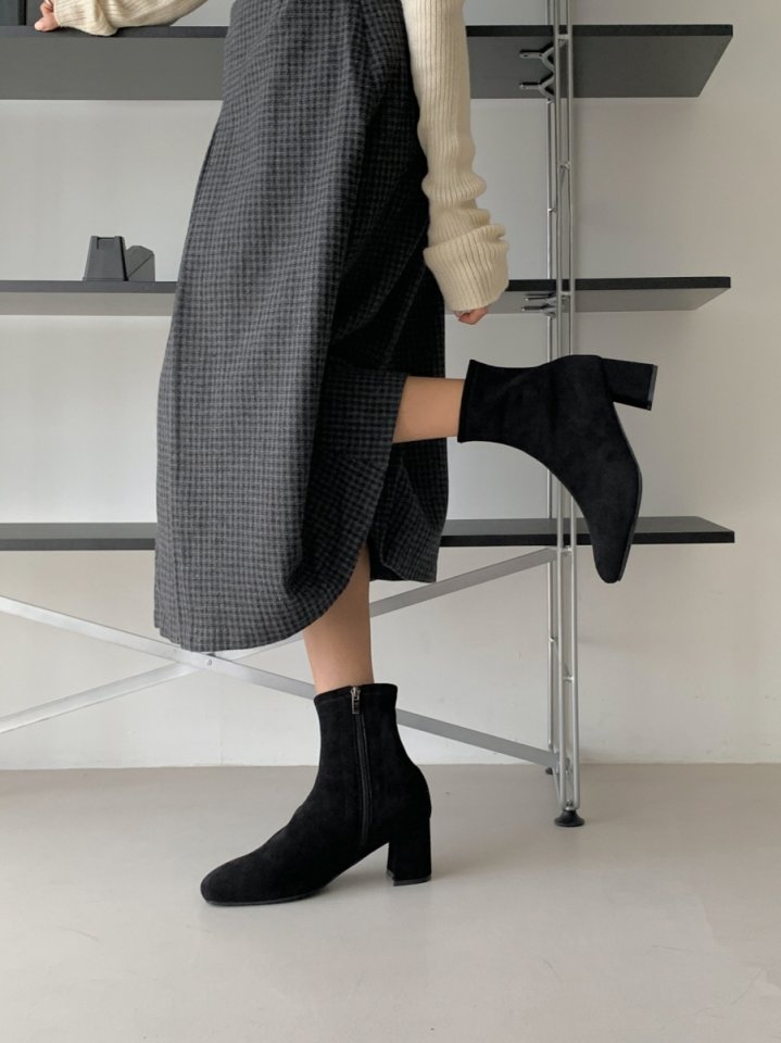 Vade - Korean Women Fashion - #womensfashion - Ankle Middle Boots - 9