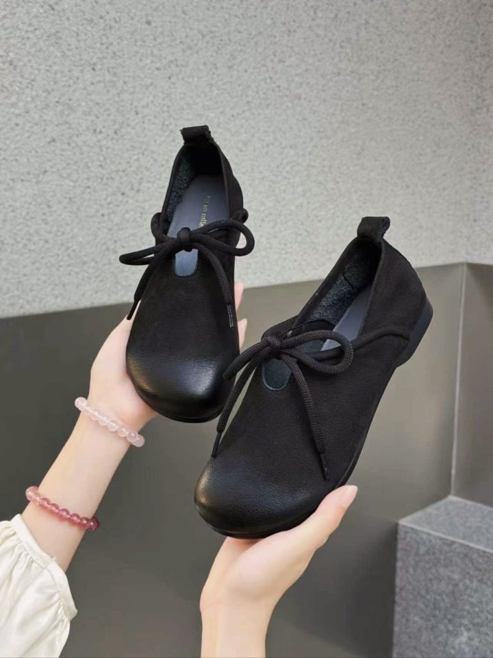Vade - Korean Women Fashion - #womensfashion - Round Loafers - 12