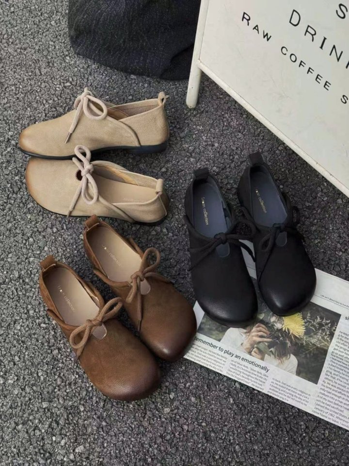 Vade - Korean Women Fashion - #womensfashion - Round Loafers - 2