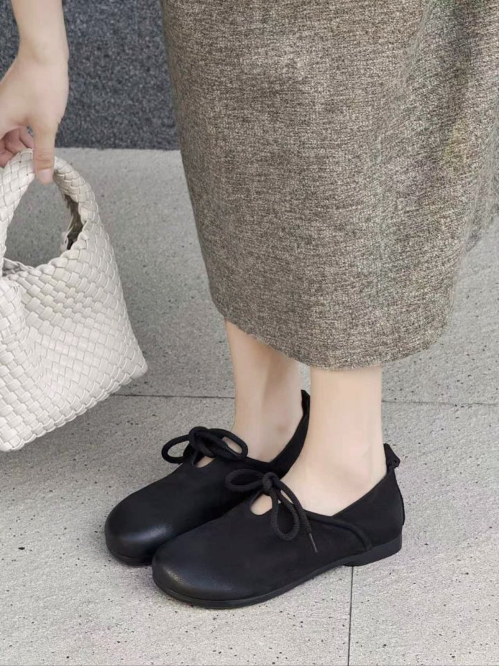 Vade - Korean Women Fashion - #momslook - Round Loafers - 4