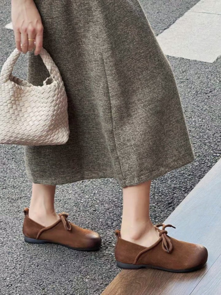 Vade - Korean Women Fashion - #womensfashion - Round Loafers - 6