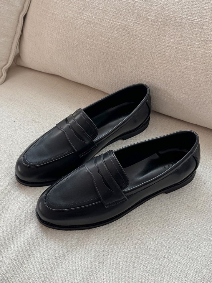 Vade - Korean Women Fashion - #womensfashion - Basic Penny Loafers - 9