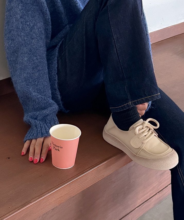 Vade - Korean Women Fashion - #womensfashion - 5008 Basic Sneakers - 12
