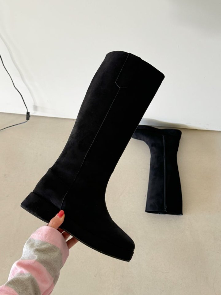 Vade - Korean Women Fashion - #womensfashion - Mid Half Boots - 11