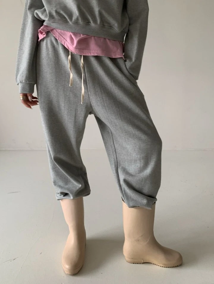 Via - Korean Women Fashion - #momslook - Moment Top Bottom Set - 2