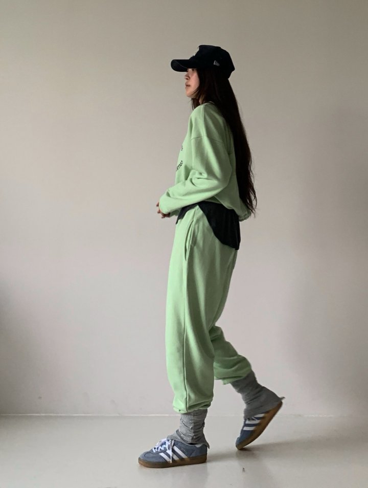 Via - Korean Women Fashion - #momslook - Moment Top Bottom Set - 5