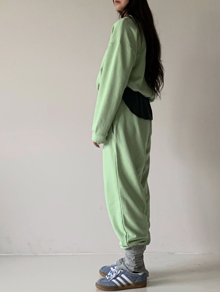 Via - Korean Women Fashion - #momslook - Moment Top Bottom Set - 7