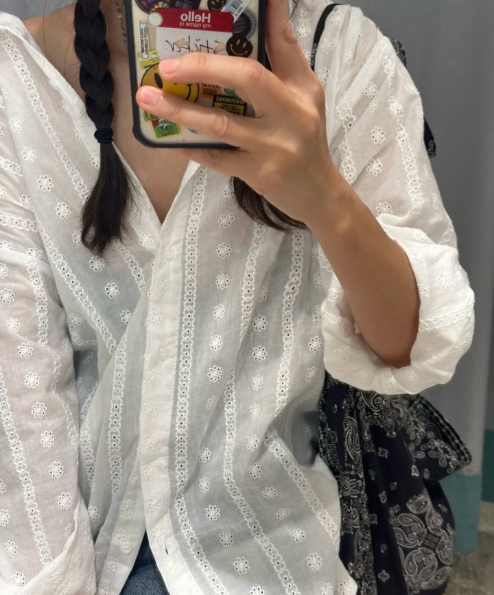 Via - Korean Women Fashion - #momslook - Danish Shirt - 7