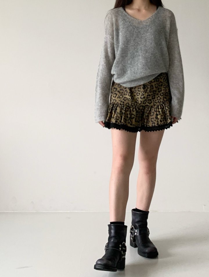 Via - Korean Women Fashion - #thelittlethings - Leopard Mini Skirt - 10