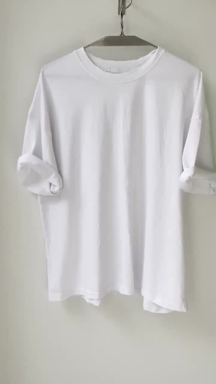 Via - Korean Women Fashion - #womensfashion - Vintage Round Short Sleeved Tee - 3