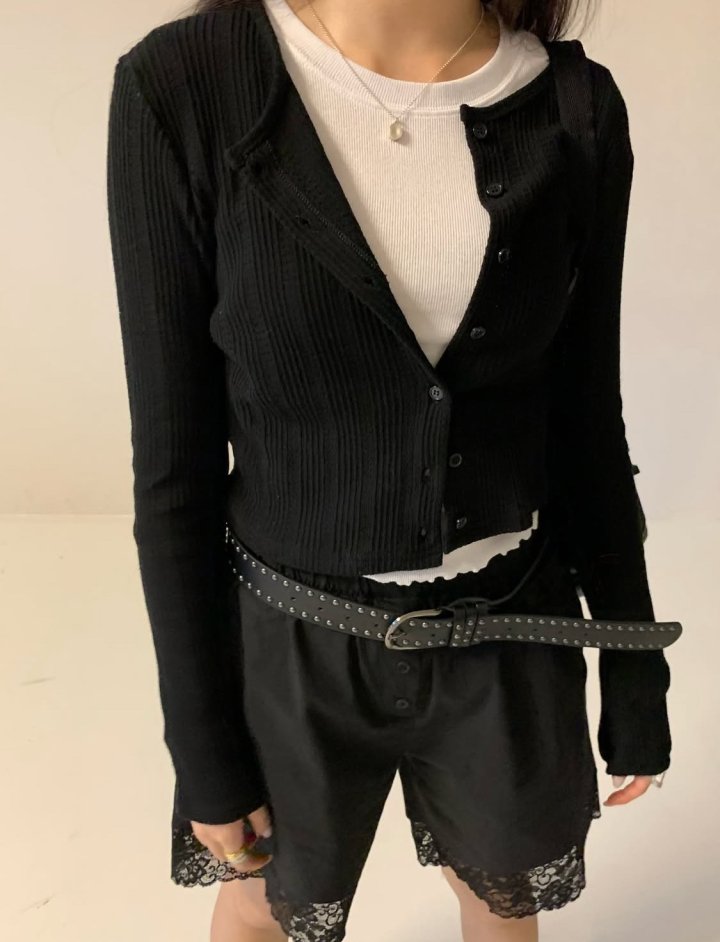 Via - Korean Women Fashion - #womensfashion - Autumn Cardigan - 5