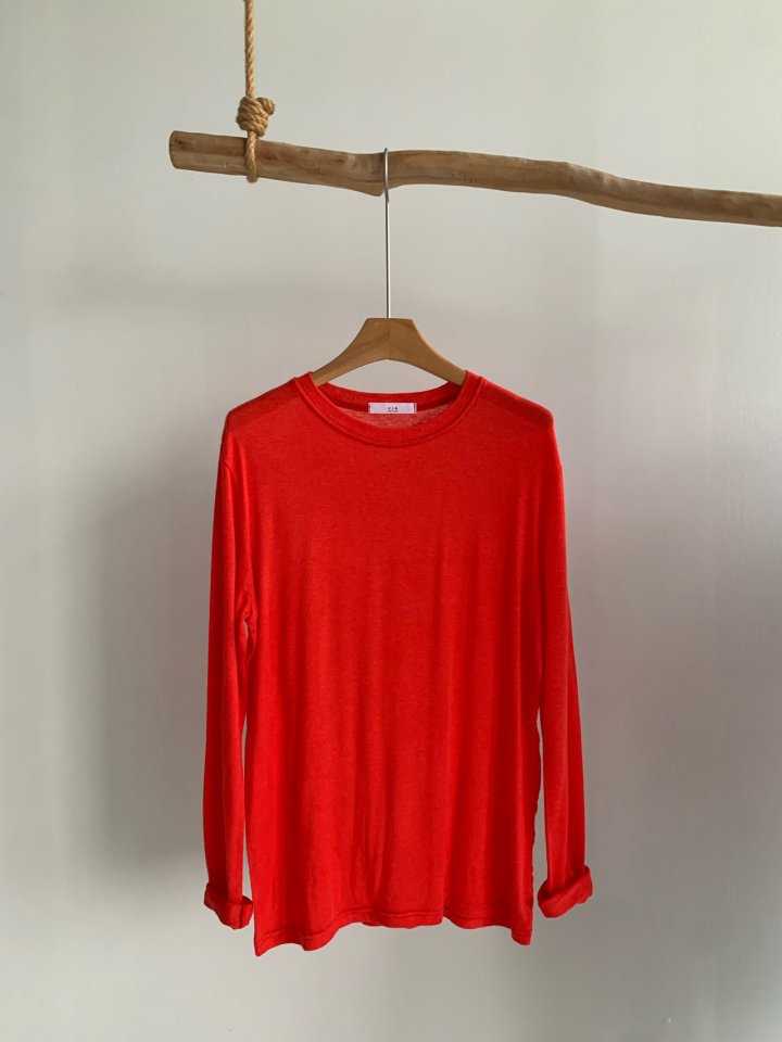 Via - Korean Women Fashion - #womensfashion - Day Round Tee - 11