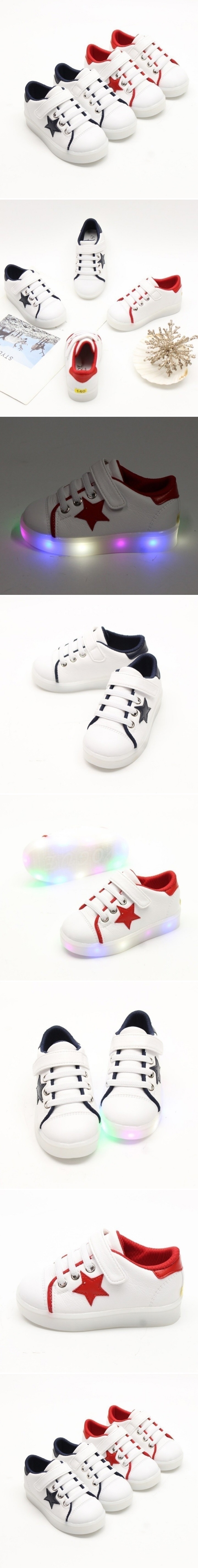 Woori Doori - Korean Children Fashion - #Kfashion4kids - BJ Star LED Sneaker