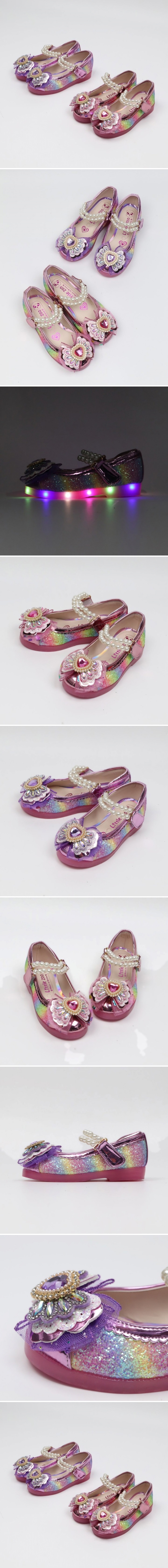 Woori Doori - Korean Children Fashion - #kidzfashiontrend - Little Ju Lolly Pearl LED