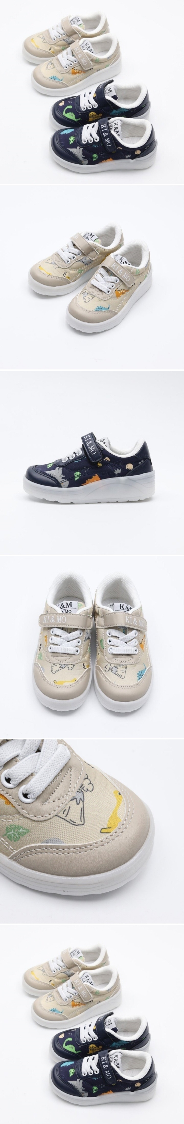 Woori Doori - Korean Children Fashion - #littlefashionista - Merry M Dino Jogging LED