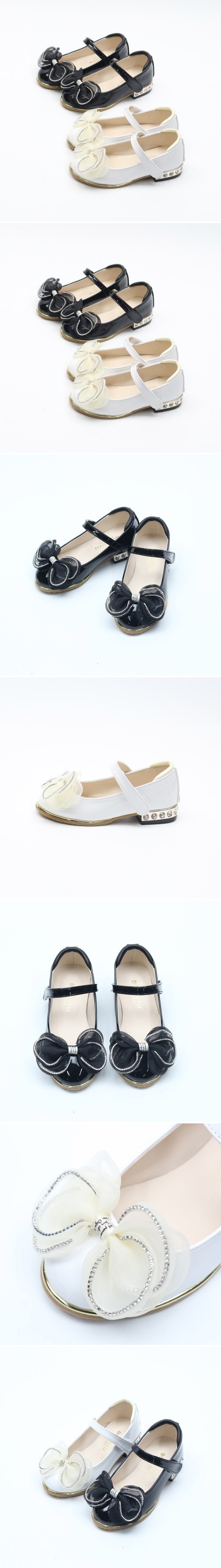 Woori Doori - Korean Children Fashion - #todddlerfashion - Love Jewel Heel Ribbon
