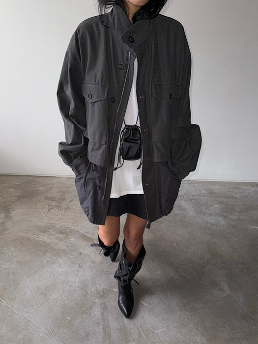 Ribbed Field Jacket Ribbed Field Jacket