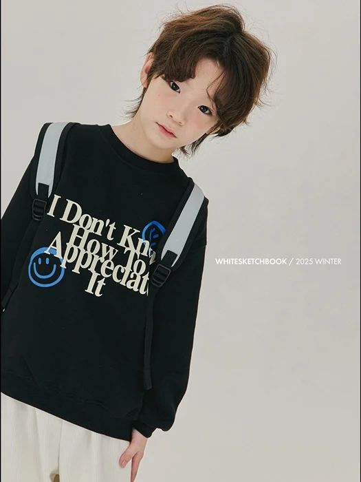 Smile Brushed Sweatshirt