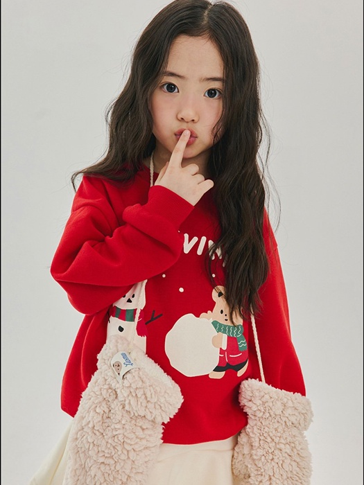Happy Winter Brushed Sweatshirt
