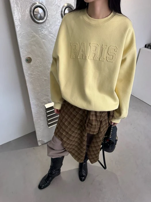Paris Patch Sweatshirt