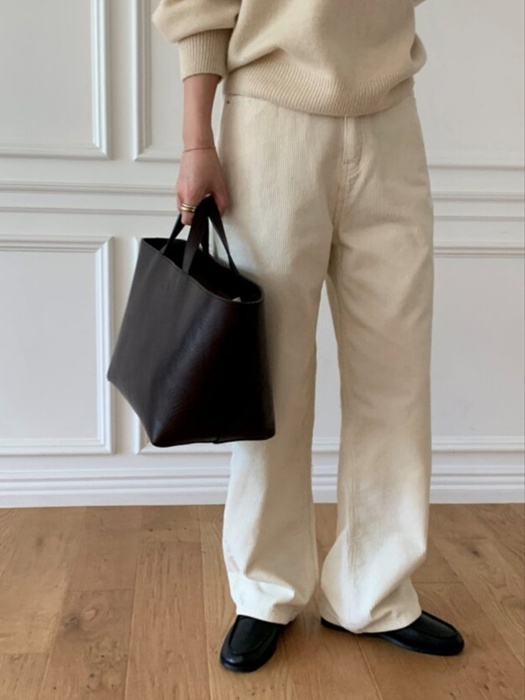 Corduroy Straight Fit Pants