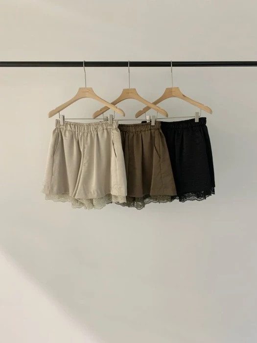 Satin Lace Pants Satin Lace Pants