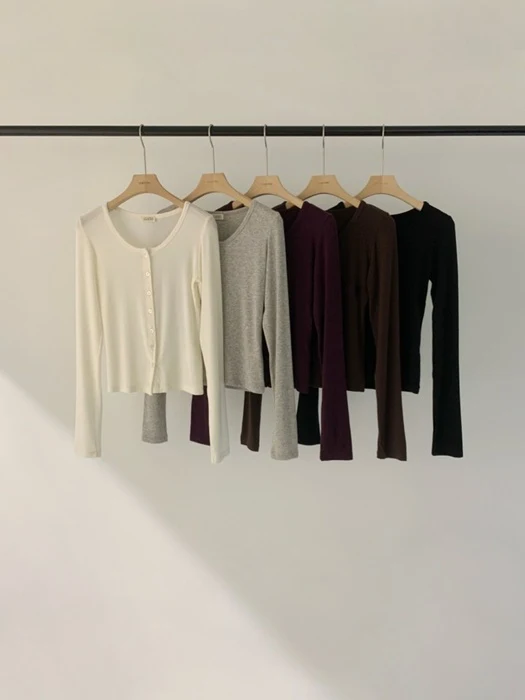 Wool Tencel Cardigan Wool Tencel Cardigan