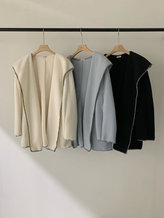 Fleece Hood Cardigan Fleece Hood Cardigan