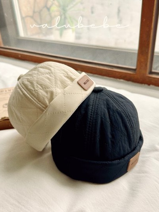 Round Padded Beanie Cap (Bebe) Round Padded Beanie Cap (Bebe)