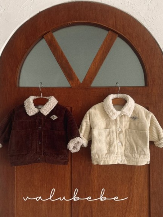 Corduroy Fleece Jacket (Kids)