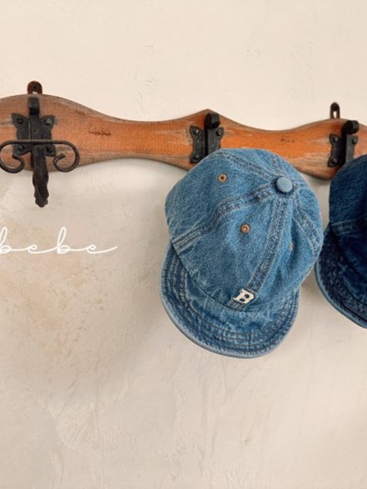 B Denim Cap (Bebe) B Denim Cap (Bebe)