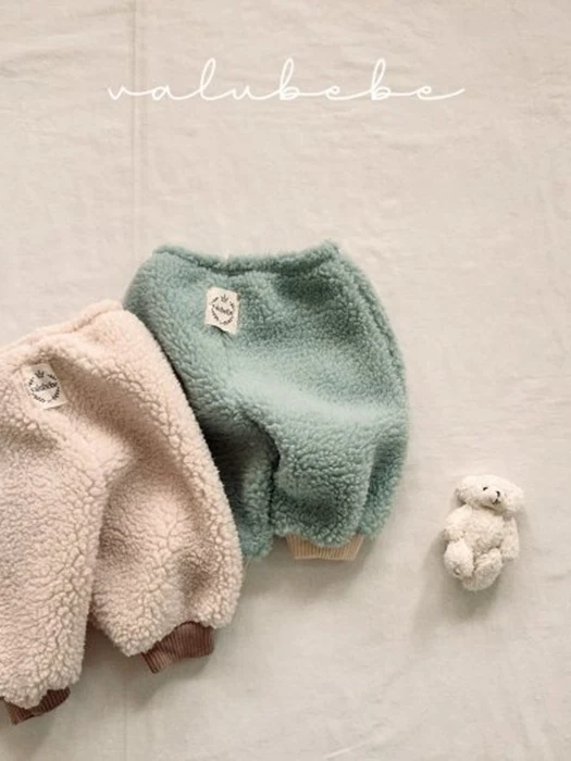 Fuzzy Fleece Jogger Pants (Bebe) Fuzzy Fleece Jogger Pants (Bebe)