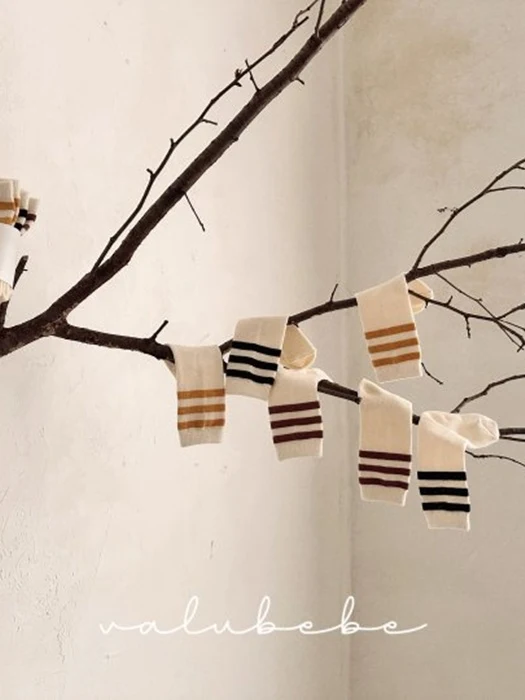 Basic Line Socks (Bebe) Basic Line Socks (Bebe)