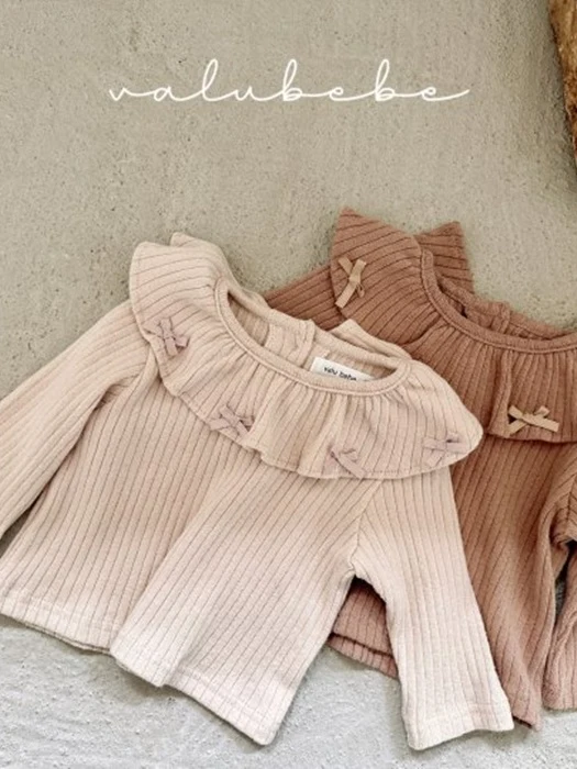 Ribbon Frill Tee (Bebe) Ribbon Frill Tee (Bebe)