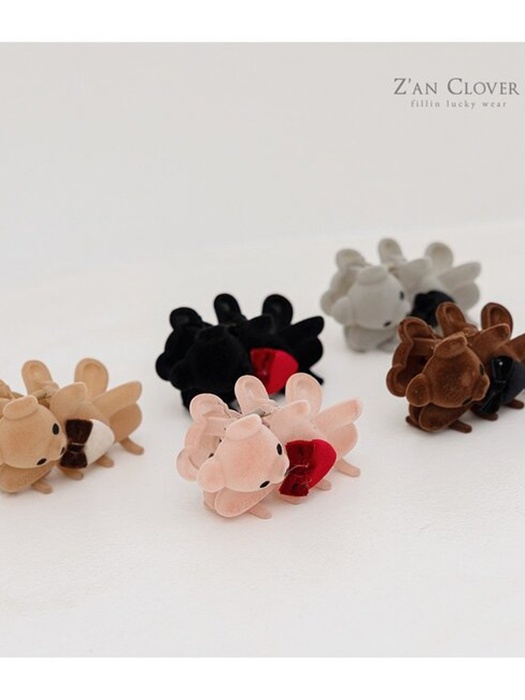 Teddy Hair Clip Teddy Hair Clip