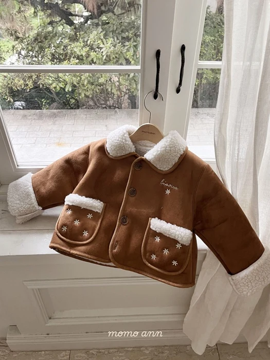 Flower Shearling Jacket Flower Shearling Jacket