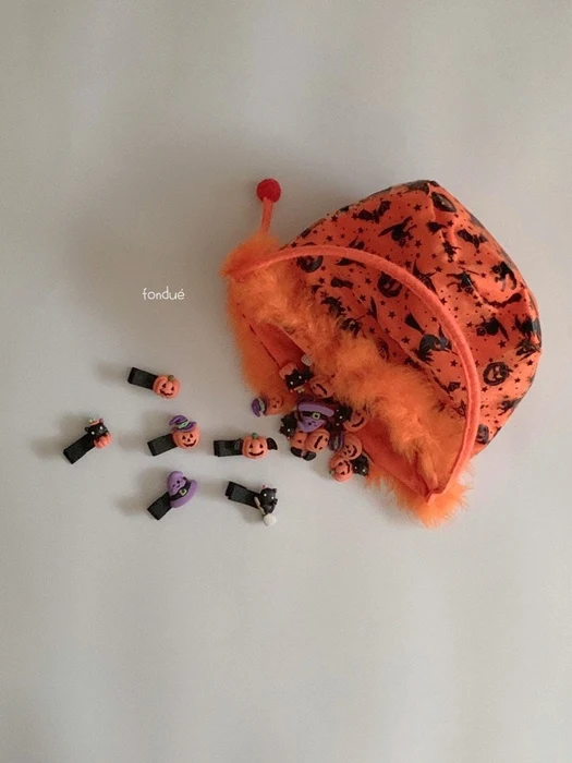 Pumpkin Hair Clip