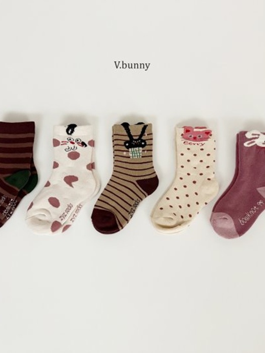Berry Dot Socks Set Berry Dot Socks Set