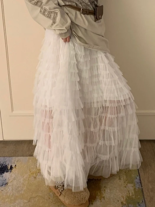 Pure Layered Skirt