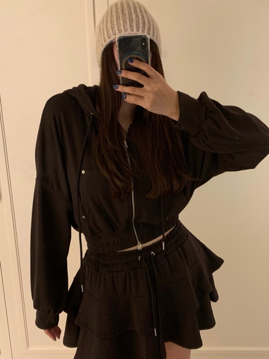 Soft Fleece Hood Zip-Up