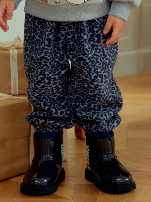 Leopard Fleece Pants