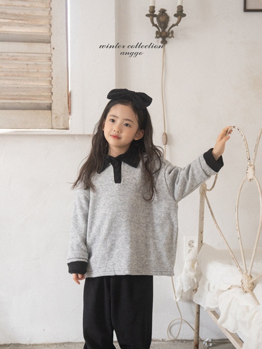 Choco Chip Collar Tee Choco Chip Collar Tee