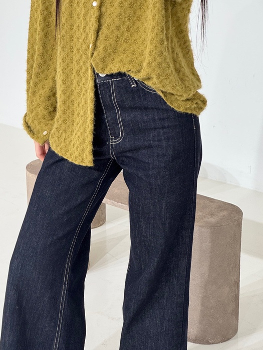 Indigo Bootcut Denim Pants Indigo Bootcut Denim Pants