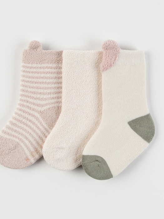 Pully Winter Baby Socks 3 Pack (set of 5) Pully Winter Baby Socks 3 Pack (set of 5)