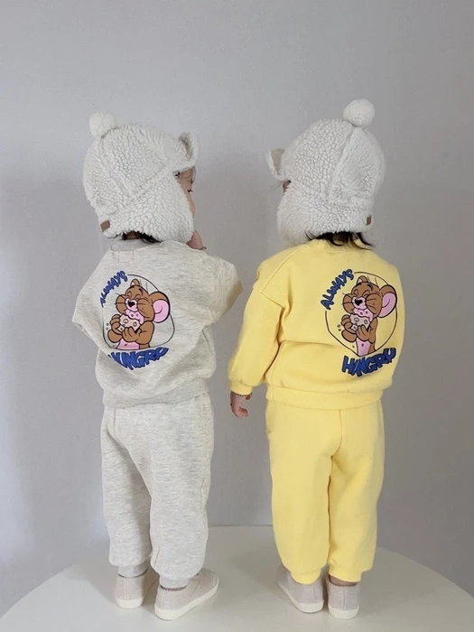 Fleece Cheese Top Bottom Set Fleece Cheese Top Bottom Set