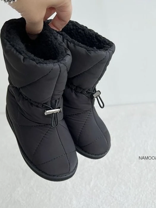 Cream Padding Boots Cream Padding Boots